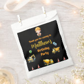 Bauwagen Birthday Gefallen Tasche Geschenktütchen (Ausgeschnitten)