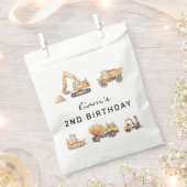 Bauwagen Birthday Moderne Minimal Geschenktütchen (Ausgeschnitten)