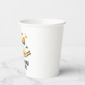 Bauwagen Geburtstag Pappbecher (Links)