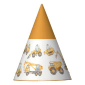 Bauwagen Geburtstagspartei Partyhütchen (Vorderseite)