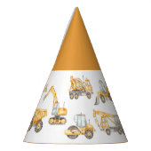 Bauwagen Geburtstagspartei Partyhütchen (Links)