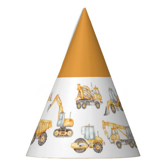 Bauwagen Geburtstagspartei Partyhütchen (Links)
