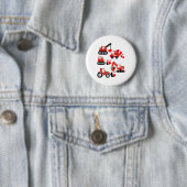 Bauwagen I Dig You Funny Kid Boy Kleinkind Button (Beispiel)