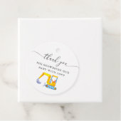 Bauwagen Kinderdusche Geschenkanhänger (Beispiel)