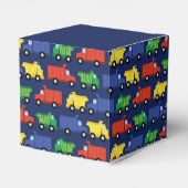 Bauwagen Kinderdusche Geschenkschachtel (Rückseite)