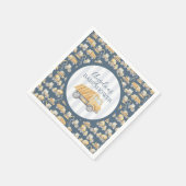 Bauwagen Kinderdusche Serviette (Ecke)