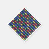 Bauwagen Kinderdusche Serviette (Ecke)