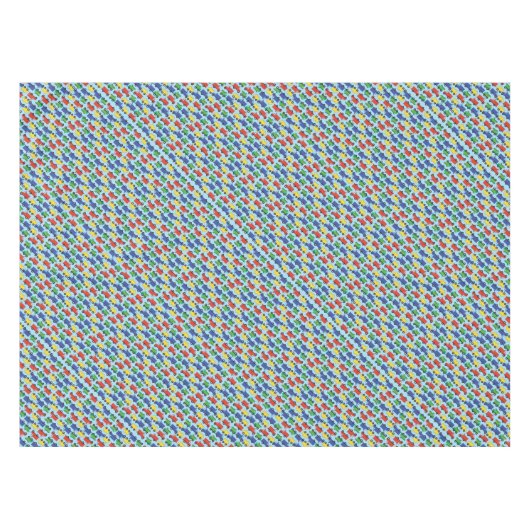 Bauwagen Kinderdusche Tischdecke (Vorderseite (Horizontal))