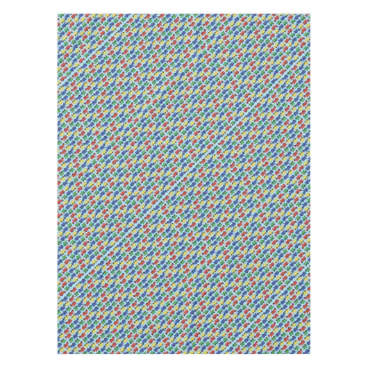 Bauwagen Kinderdusche Tischdecke (Vorderseite)