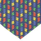 Bauwagen Kinderdusche Tischdecke (Schrägansicht)