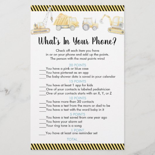 Bauwagen Was steckt in deinem Handyspiel? (Vorderseite)