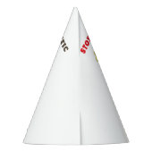 Bauwagenbagger Geburtstagspartei Partyhütchen (Rückseite)