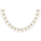 Bauwagenbagger Geburtstagspartei Wimpelkette (Alle)