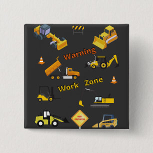 Bauwarnung Button