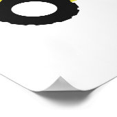 Bauwarnung Poster (Ecke)