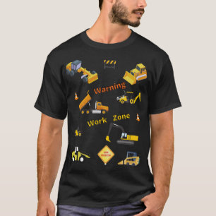Bauwarnung T-Shirt