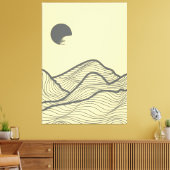 Bauweise Leinwanddruck (Insitu (Wohnzimmer))