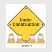 Bauweise mit Baukästen Aufkleber (Blatt)