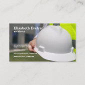 Bauweise Visitenkarte (Rückseite)