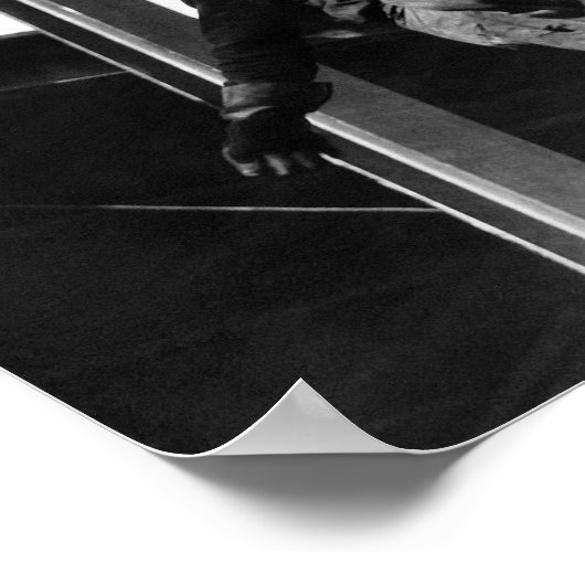 Bauwerk Workers Building Skyscraper Poster (Ecke)