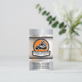 Bauwerksfahrzeug ohne Lademittel Visitenkarte (Stehend Vorderseite)