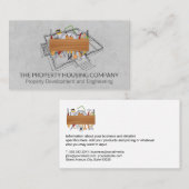 Bauwerkzeuge | Blueprint Visitenkarte (Vorne/Hinten)