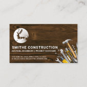 Bauwerkzeuge | Holz und Gebäude Welder Visitenkarte (Vorderseite)