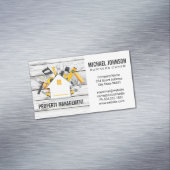 Bauwerkzeuge Magnetische Visitenkarte (Beispiel)