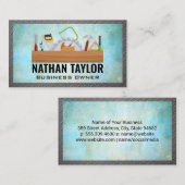 Bauwerkzeuge | Stahlgrenze Visitenkarte (Vorne/Hinten)