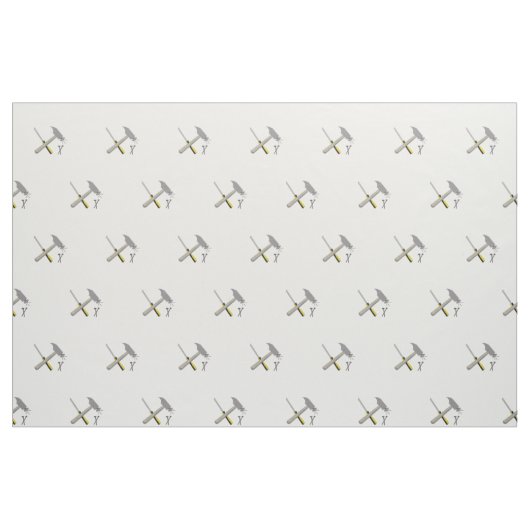 Bauwerkzeuge Stoff (Fat Quarter (45,7 x 55,9 cm))