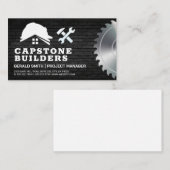 Bauwerkzeuge und -ausrüstung | Brick Visitenkarte (Vorne/Hinten)