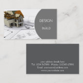 Bauwesen / Architekten Visitenkarte (Vorne/Hinten)