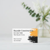 Bauwesen Moderne Dienstleistungen Visitenkarten Visitenkarte (Stehend Vorderseite)