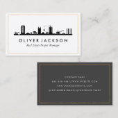 Bauwesen Real Anwesen Visitenkarte (Vorne/Hinten)