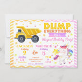 Bauwesen und Einladung zum gemeinsamen Geburtstag (Vorderseite)