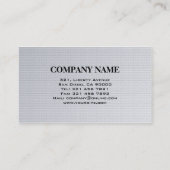 Bauwesen - Visitenkarten Visitenkarte (Rückseite)