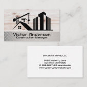 Bauwinde | Kommerzielle Eigenschaften Visitenkarte (Vorne/Hinten)