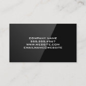 Bauwinden und Stahlleuchte Visitenkarte (Rückseite)