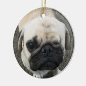 Bauwk ... Mops Hund ... Thailand Keramik Ornament (Links)