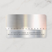 Bauwrenches | Metall | Rivets Visitenkarte (Rückseite)