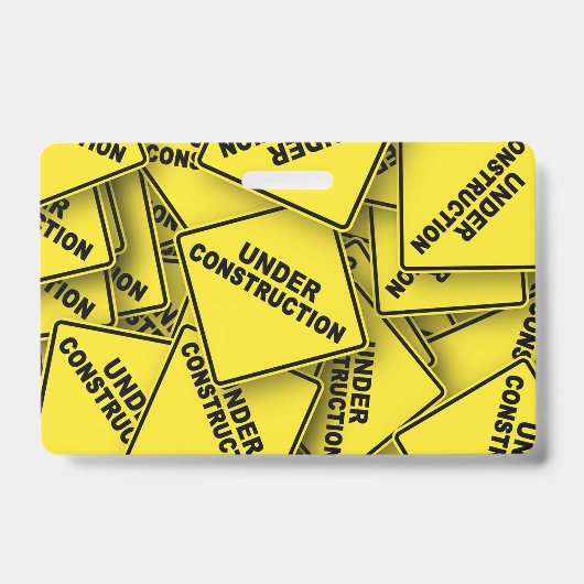 Bauzeichen Ausweis (Vorderseite)