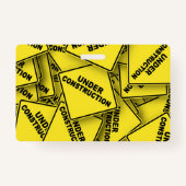 Bauzeichen Ausweis (Vorderseite)