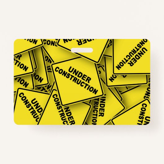 Bauzeichen Ausweis (Vorderseite)