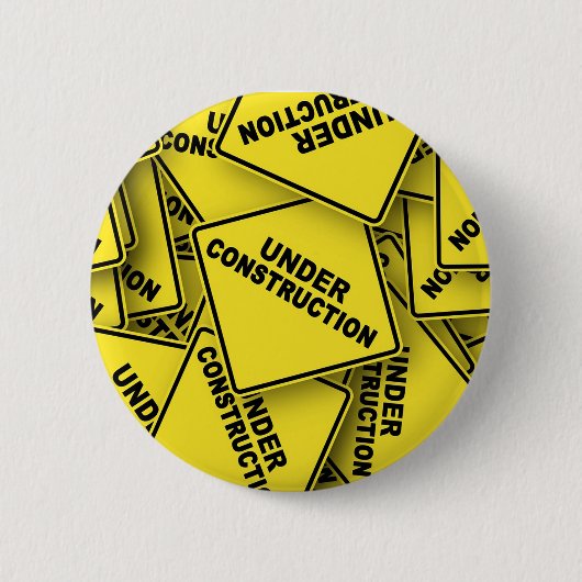 Bauzeichen Button (Vorderseite)