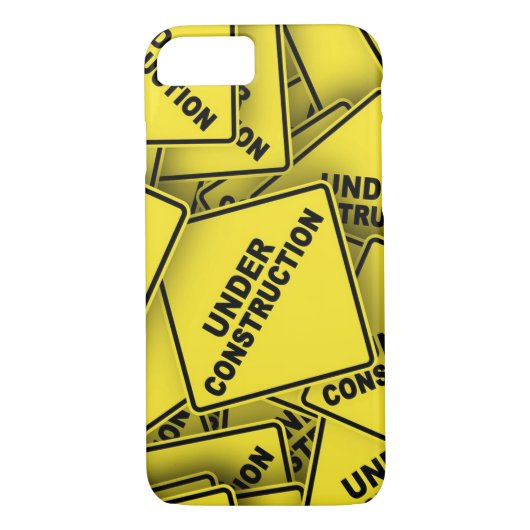 Bauzeichen Case-Mate iPhone Hülle (Rückseite)