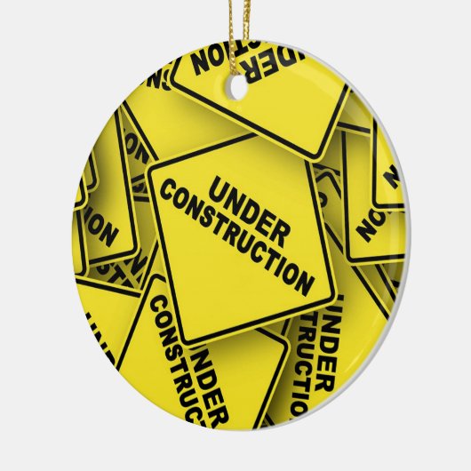 Bauzeichen Keramik Ornament (Links)