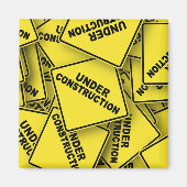 Bauzeichen Magnet (Vorne)