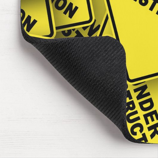 Bauzeichen Mousepad (Ecke)