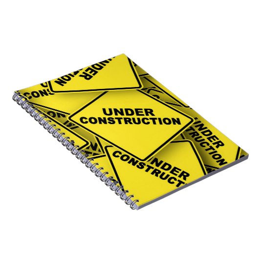 Bauzeichen Notizblock (Rechte Seite)