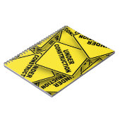 Bauzeichen Notizblock (Linke Seite)